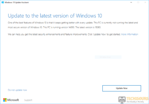 windows 10 version 1703 failed