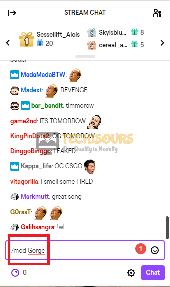 how to mod people on twitch