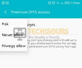 Android Error 97 Sms Origination Denied Fixed Completely Techisours