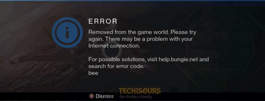 error code bee display