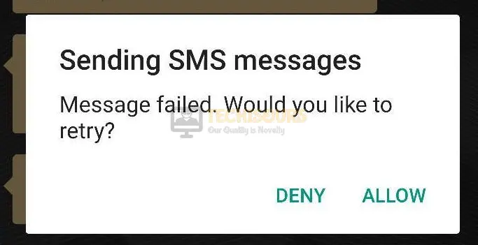 Android Error 97 Sms Origination Denied Fixed Completely Techisours