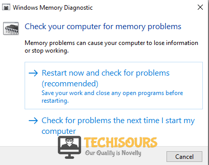 Check for problems to get rid of computer crash when playing games