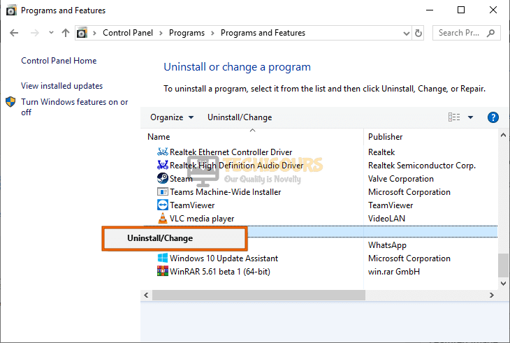 Uninstall incompatible softwares to solve how to stop microphone auto adjusting windows 10