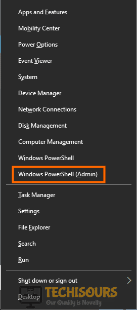 Windows PowerShell (Admin) to fix 0xc1900209 issue