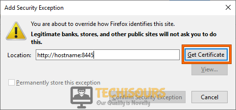 Get Certificate to fix content was blocked because it was not signed by a valid security certificate problem