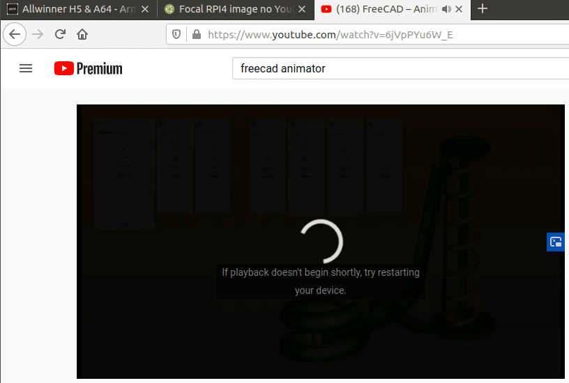 youtube if playback doesn't begin shortly error