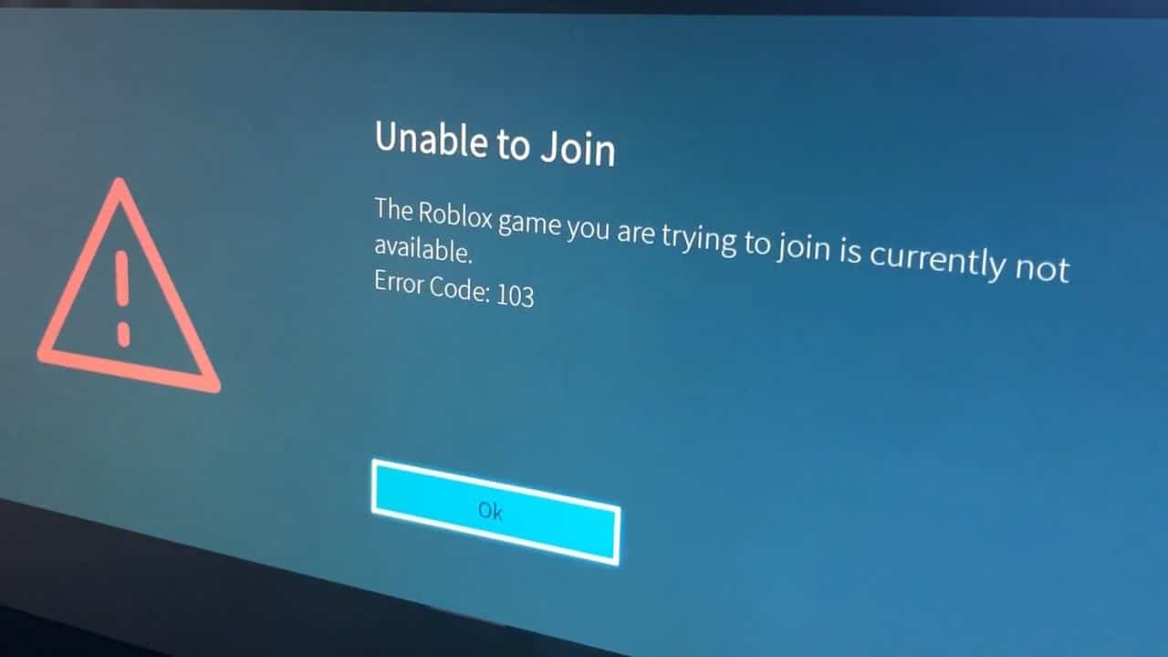 Easily Fix Roblox Error Code 103 Complete Guide Techisours