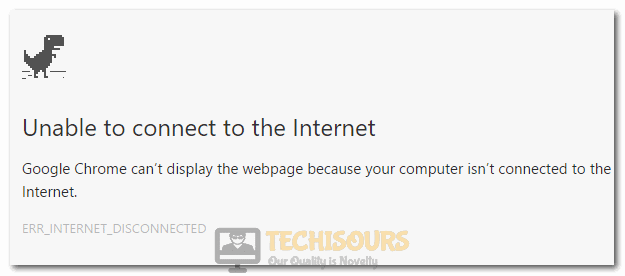 Err_Internet_Disconnected