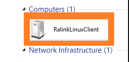 RalinkLinuxClient in Networks Tab