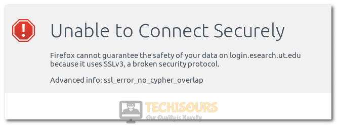 Error Code: SSL_ERROR_NO_CYPHER_OVERLAP
