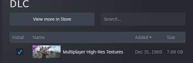Uncheck Multiplayer High-Res Option
